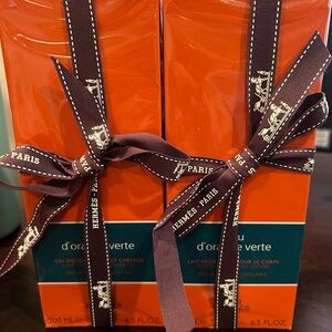 Hermès eau d'orange verte Body Lotion and Shower Gel Gift Set